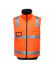 Huski Polar Fleece Reversible Vest | Men's