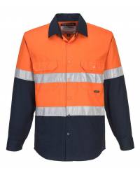 Industrial Hi-Vis Lightweight Contrast Shirt L/S | Men's