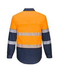 Day/Night Stretch Shirt, Hi-Vis