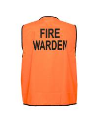 FIRE WARDEN Hi-Vis Vest Class D
