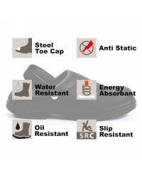 Slip-On Safety Clog