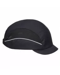 AirTech Bump Cap Micro Peak, Black & Navy